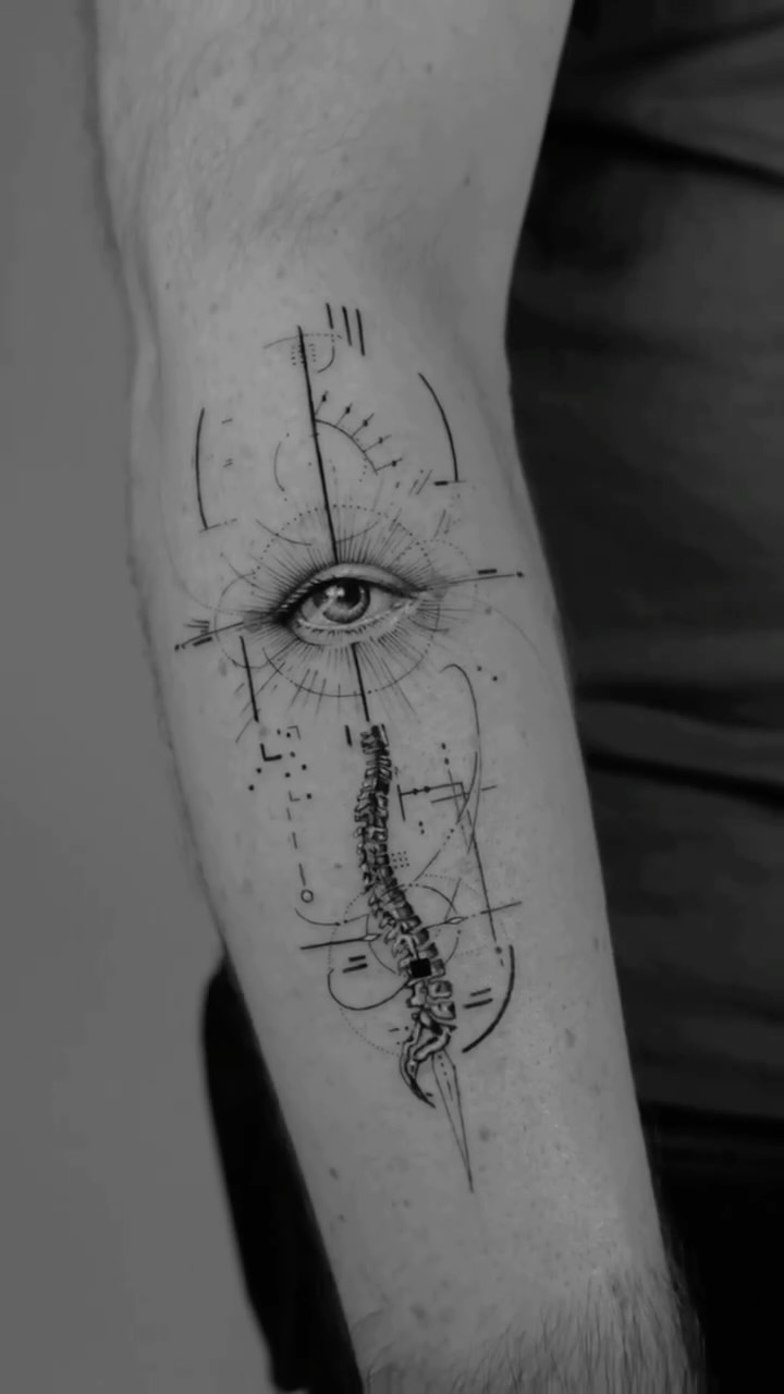 Flame study on skin